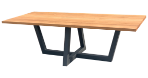 Stół na trapezowej ramie